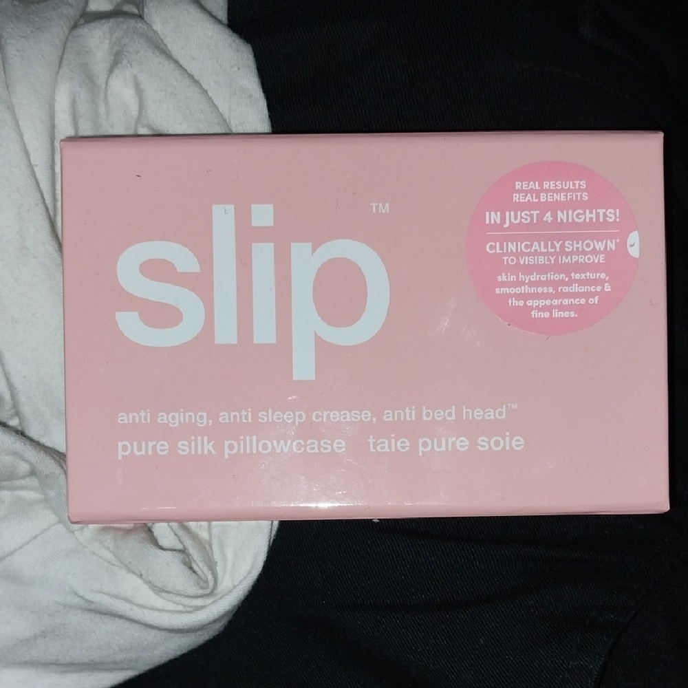 Slip Pink Silk Sleepwear Set